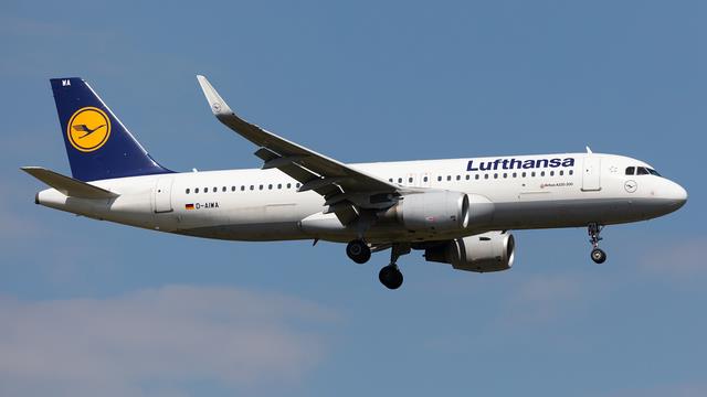 D-AIWA:Airbus A320-200:Lufthansa